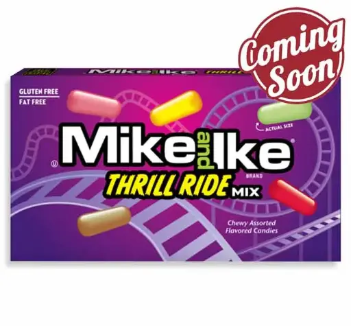 MIKE & IKE THRILL RIDE MIX 120G