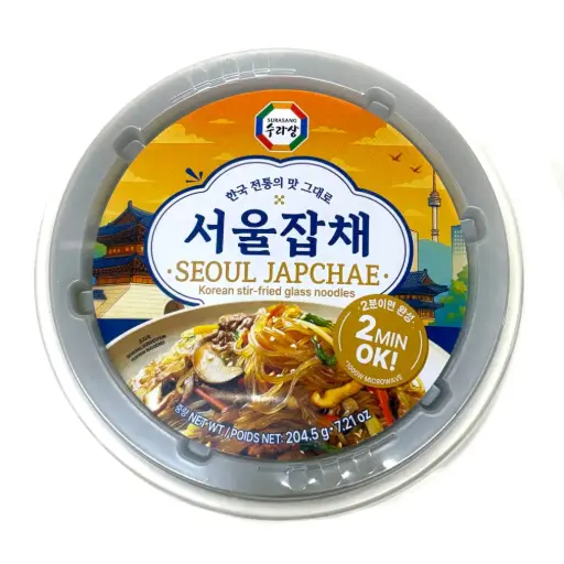 [24885] SURASANG SEOUL JAPCHAE KOREAN GLASS NOODLE BOWL 205G