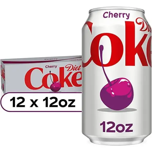 COKE CHERRY DIET CANS 355ML/12CT