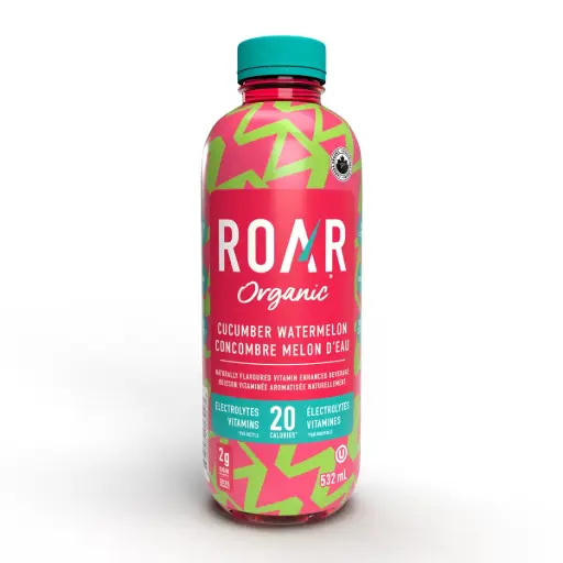 ROAR ORGANIC CUCUMBER WATERMELON 532ML/12CT