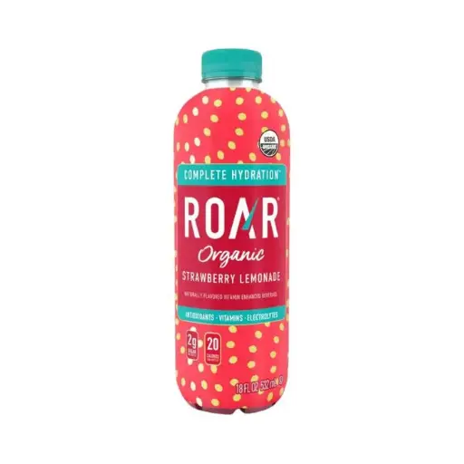 ROAR ORGANIC STRAWBERRY LEMONADE 532ML/12CT