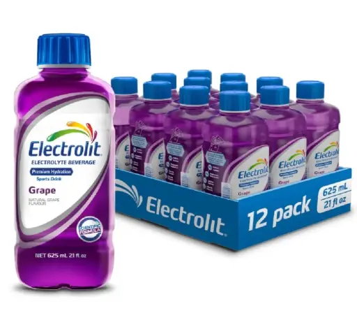 ELECTROLIT GRAPE 625ML/12CT 