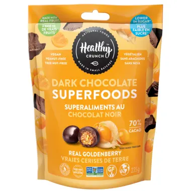 [684] HEALTHY CRUNCH DARK CHOCOLATE GOLDEN BERRY 235G