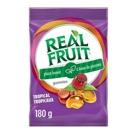 [613] DARE REALFRUIT GUMMIES TROPICAL 180G