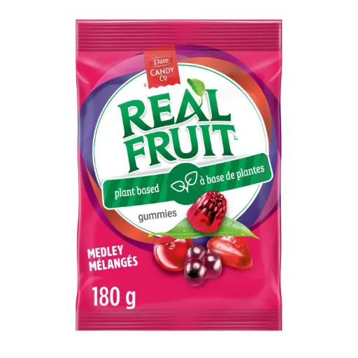 [811] DARE REALFRUIT GUMMIES MEDLEY 180G