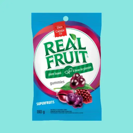 [712] DARE REALFRUIT SUPERFRUIT GUMMIES 180G