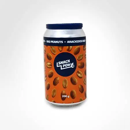 [018] SNACK POW BBQ PEANUTS 200G