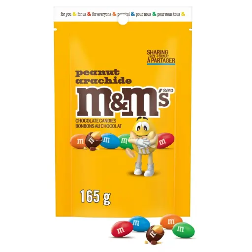 [810] M&M PEANUT BAG 165G