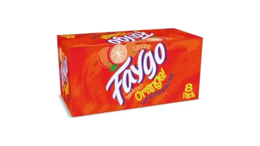 [344] FAYGO ORANGE 355ML/8CT