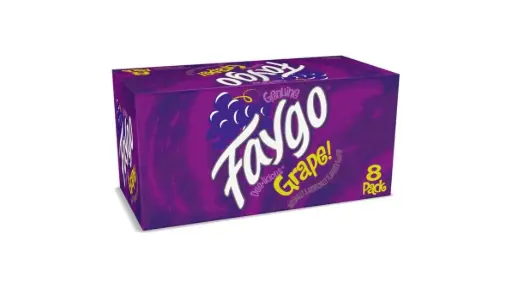 [342] FAYGO GRAPE 355ML/8CT