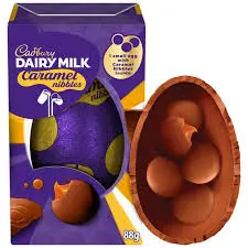 [7864] CADBURY CARAMEL NIBBLES EGG 88G (UK)