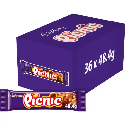 [2131] CADBURY PICNIC BARS 48G (UK)