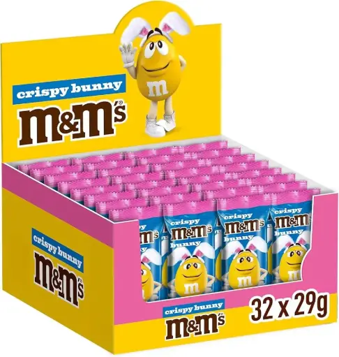 [6827] M&M CRISPY BUNNY 29G/32CT (UK)