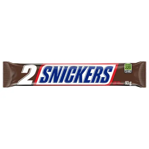 SNICKERS CHOCOLATE  2 BAR 93G