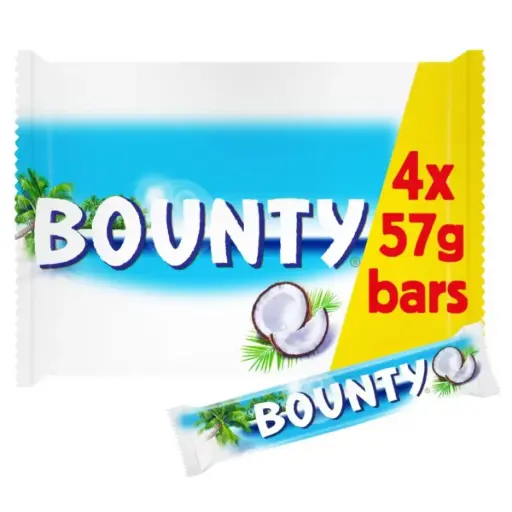 BOUNTY REGULAR BAR 57G/ 4CT