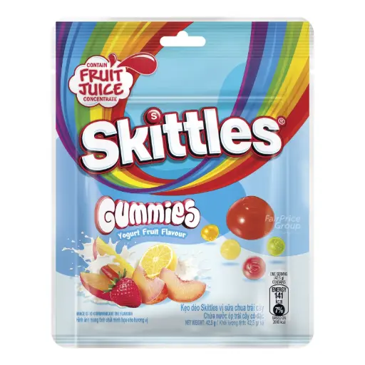 [0061] SKITTLES GUMMIES YOGURT FLAVOUR 510G/12CT (UK)