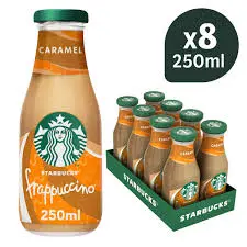 [5278.] STARBUCKS CARAMEL 8PK/250ML (UK)