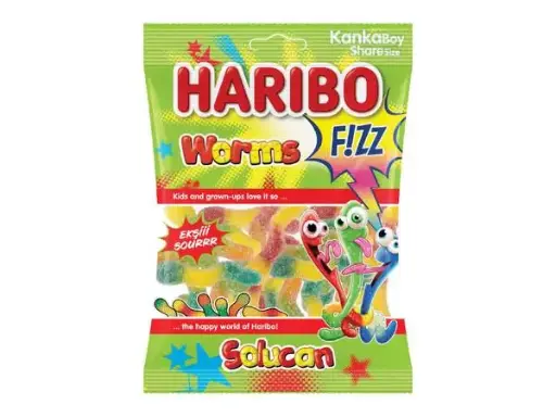 HARIBO WORMS (HALAL) 70G  