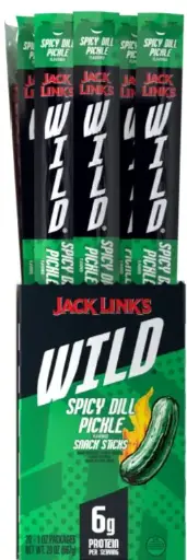 [J1696] JACK LINK'S BEEF SPICY DILL PICKLE 62g X 24CT