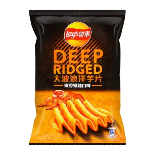 [T-LS012] LAY'S CHILLI CHICKEN FLAVOUR 34G (CHINA)