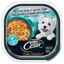 CESAR CHICKEN & VEGETABLE FLAVOUR 100G 