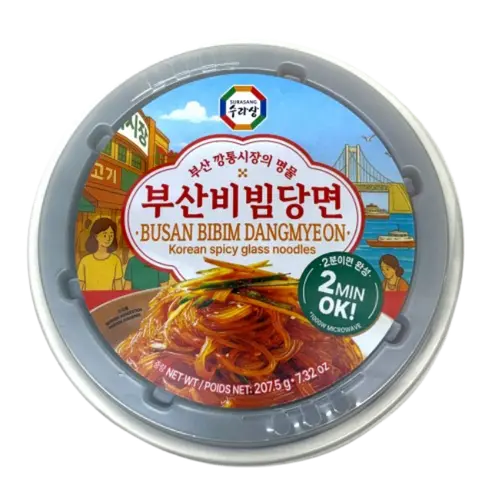 [24886] SURASANG KOREAN SPICY GLASS NOODLE BOWL 208G