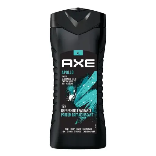 AXE BODY WASH APOLLO 400ML  