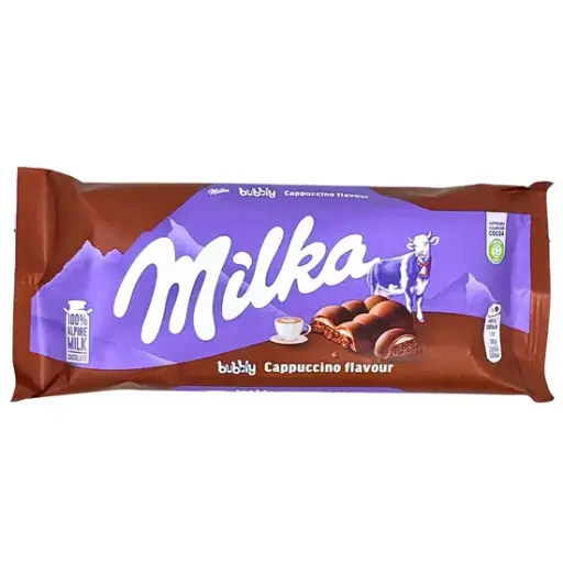 [PMKA323] MILKA BUBBLY CAPPUCCINO 97G