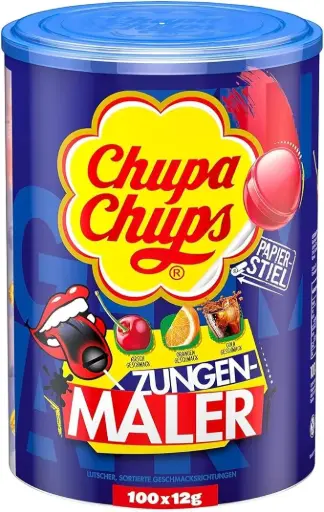 [PCHP528] CHUPA CHUPS CONTAINER ZUNGENMALER 100CT (EU) 