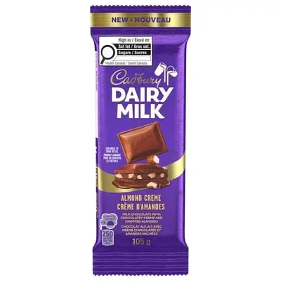 CADBURY DAIRY MILK ALMOND CREME 100G
