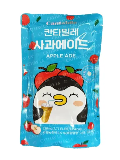 [LD2031] CANTABILE APPLE  POUCH DRINK 230ML/10CT 