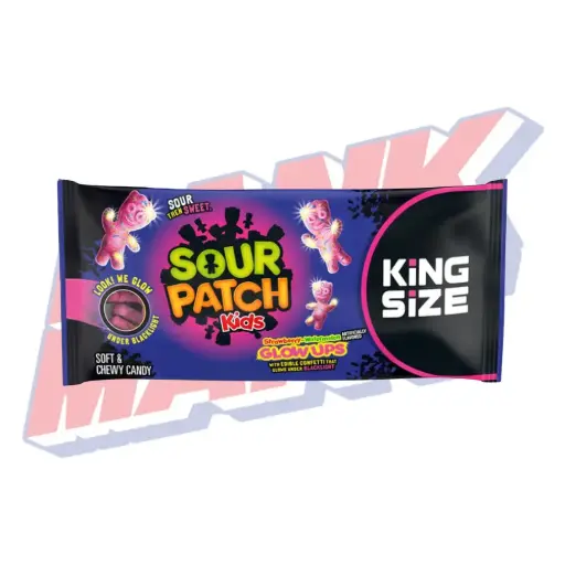  SOUR PATCH KIDS GLOW UPS KING SIZE 84G 