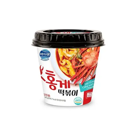 [KT1607] BADABON STIR FRIED TTEOKBOKKI RED CRAB 118G