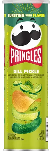 [4965] PRINGLES DILL PICKLE 158G (US)