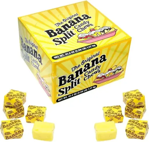 [0019] THE ORIGINAL BANANA SPLIT CANDY CHEW 1.17KG (US)