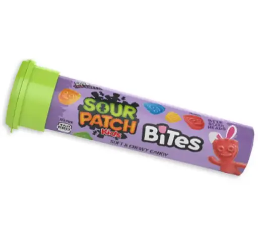  SOUR PATCH KIDS BITES TUBES 12PK