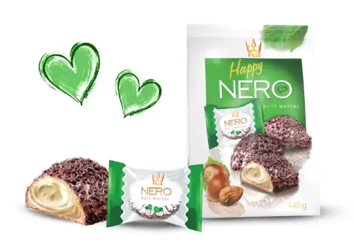 [PFLS108] FLIS HAPPY NERO BIANCO NUT 140G 
