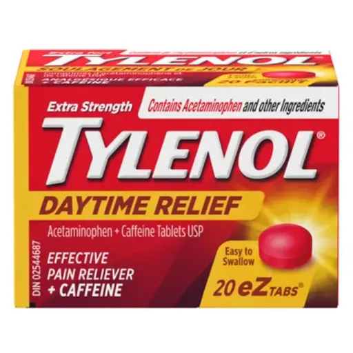 [3383] TYLENOL EX ST DAYTIME RELIEF CAFFEINE 20CT 