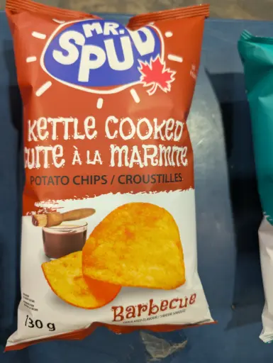 [SPUD 1] MR SPUD KETTLE CHIPS BBQ 130G
