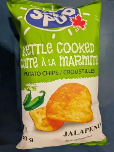 [SPUD 2] MR SPUD KETTLE CHIPS JALAPENO 130G