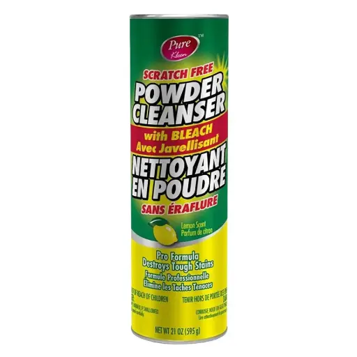 [T31672] PURE KLEEN  POWDER CLEANER BLEACH & LEMON 595G  