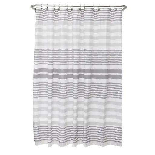 [78546] BODICO FABRIC SHOWER CURTAIN  70"X72"   
