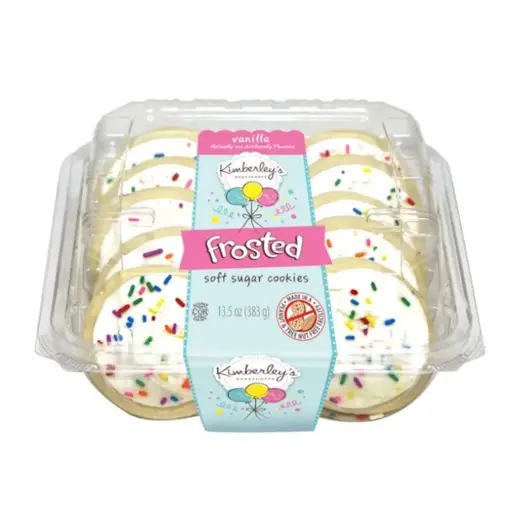 [35102] KIMBERLEY'S FROSTED WHITE VANILLA COOKIES 383G/10CT