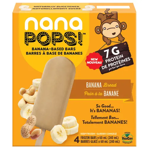 [50422] NANA POPS BANANA BREAD 4CT/60ML