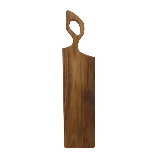 [S-06] WOODEN SERVING & CHARCUTERIE BOARD 6"X30" 