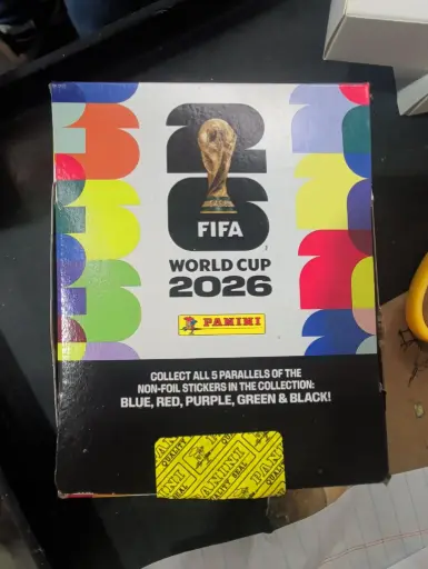 2026 PANINI WORLD CUP SOCCER STICKERS 50CT  