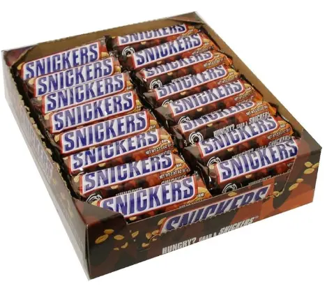[4314] SNICKERS REGULAR BAR 52.7G/48CT (US)