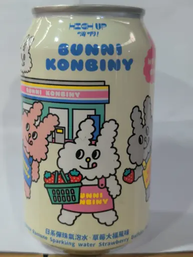 [T-HIP15] HIGH UP BUNNY KONBINY SPARKLING WATER 24CT