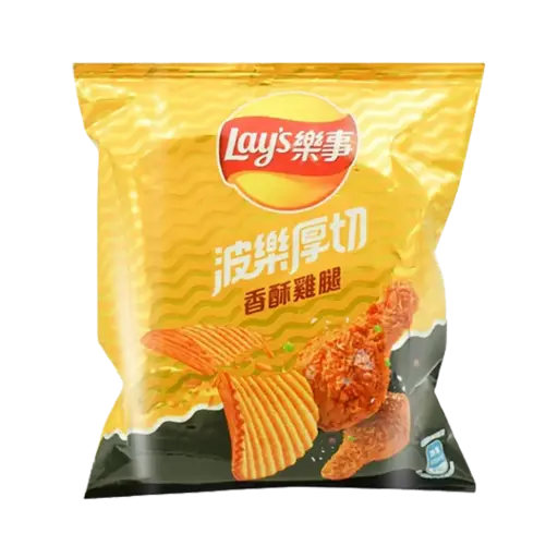 [T-LS009] LAY'S WAVY POTATO CHIPS 34G