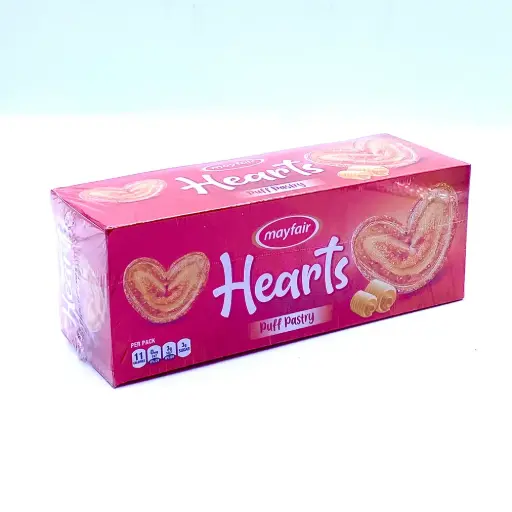 [PMF412] SAVOY HEARTS PUFF PASTRY 108G